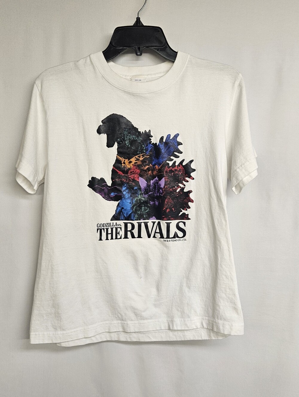 Godzilla T-shirt vs. RIVALS（1989-1995) Size Small White